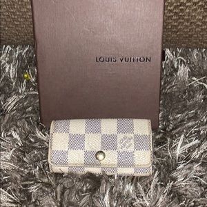 Damier Azur - Key Holder- Authentic
